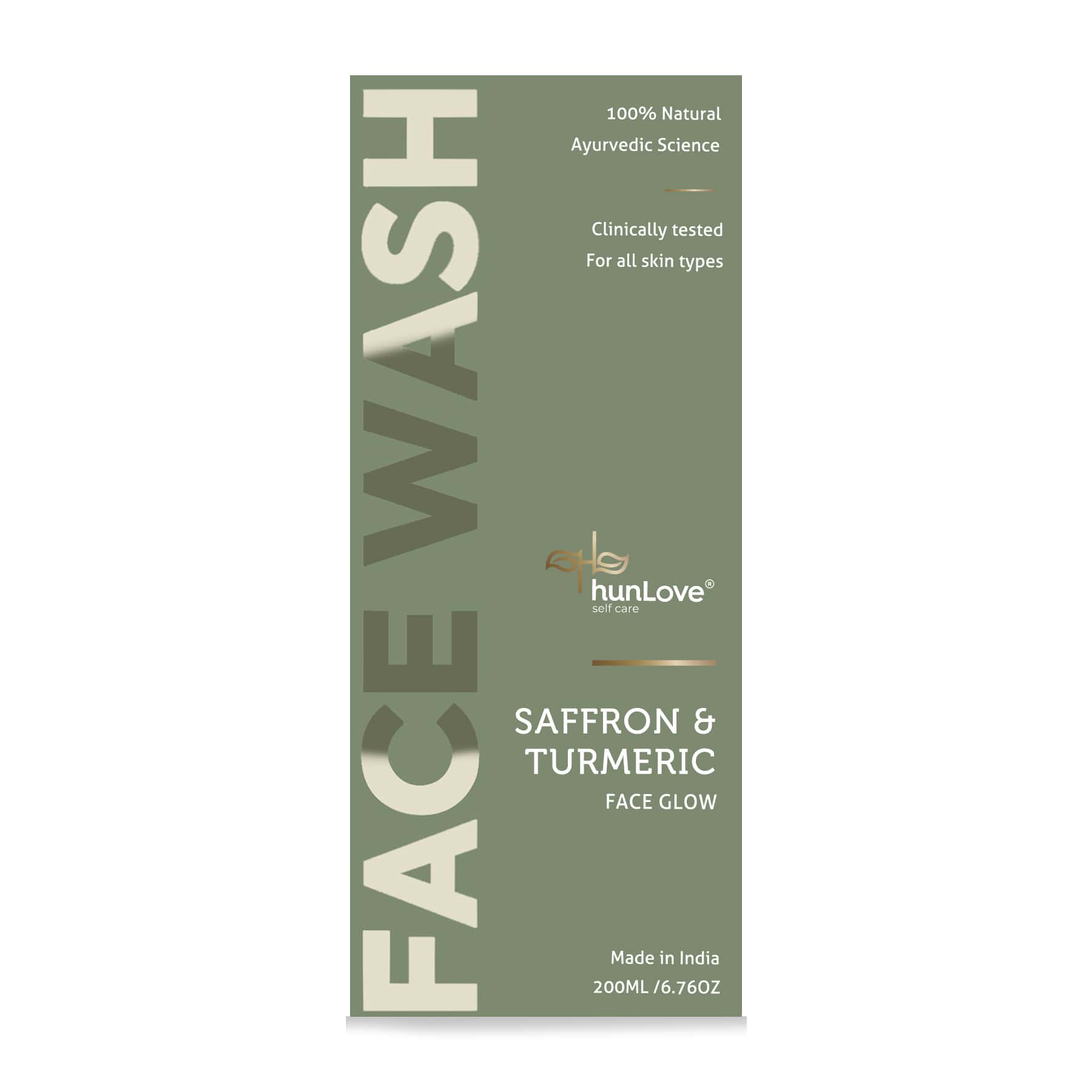 Saffron & Turmeric Face Wash (Face Glow)